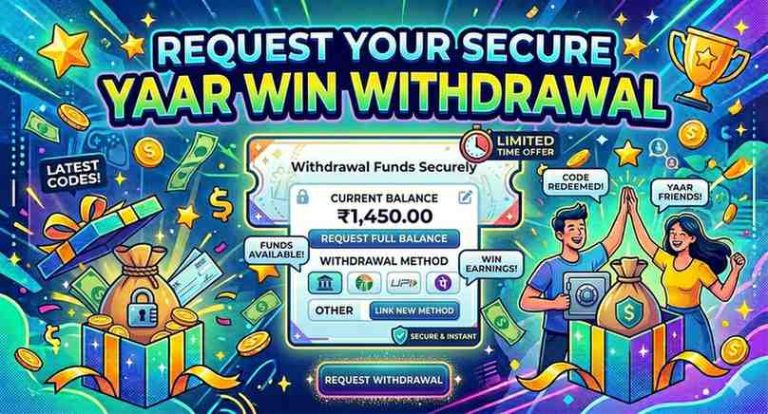 Yaar win withdrawal