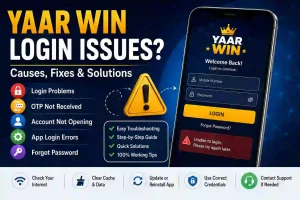 yaar win login issues